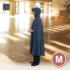 【男女適用】禪修斗篷-深灰色（尺寸：M）適用身高165公分以下