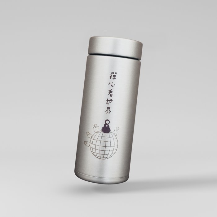 350cc不鏽鋼保溫保冷杯｜禪心